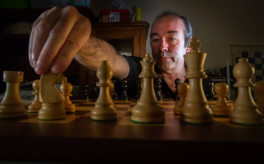 Shaun Press will be the director of play at this weekend's ACT Chess Championships. Picture: Karleen Minney