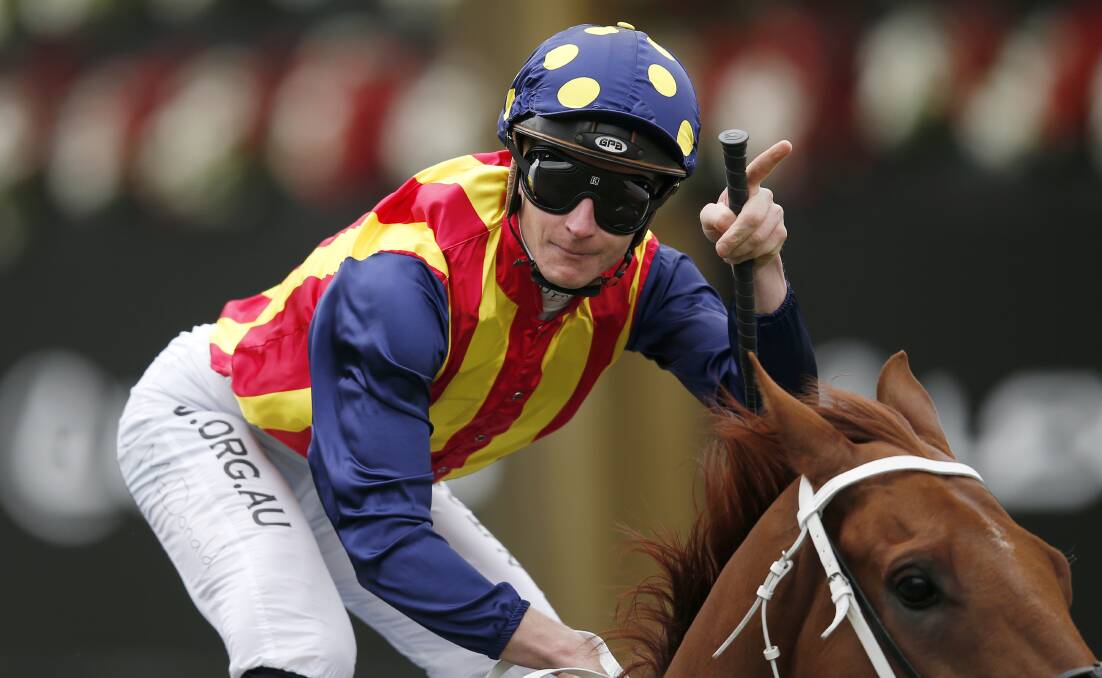 Jockey James McDonald was unstoppable in the saddle this spring. Picture: Getty
