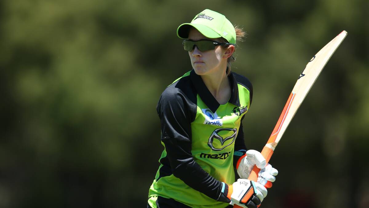 Rachael Haynes will captain the Sydney Thunder for a second straight season. Picture: Getty Images.