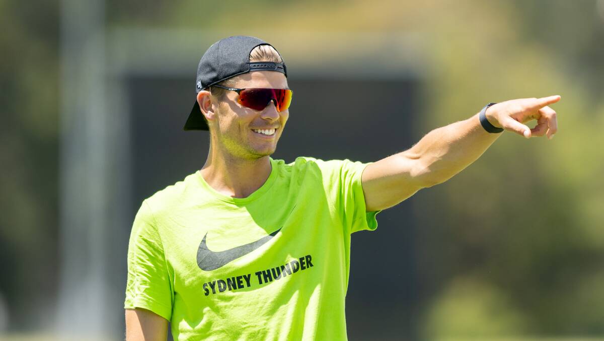 Chris Green will stand in as Sydney Thunder skipper on Monday night. Picture: Sitthixay Ditthavong