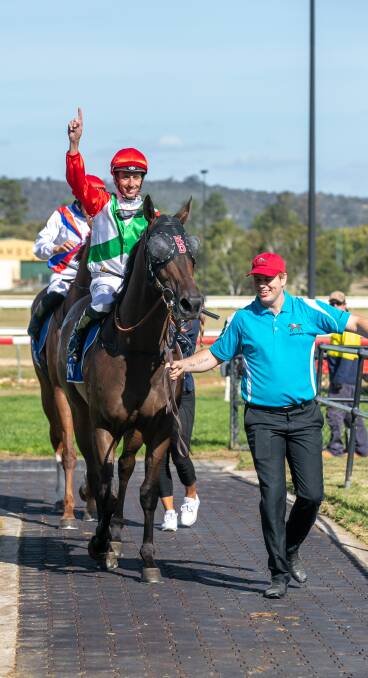 Handle The Truth won the Kosciuszko in 2019, and claimed Canberra's National Sprint earlier this year. Picture: Keegan Carroll