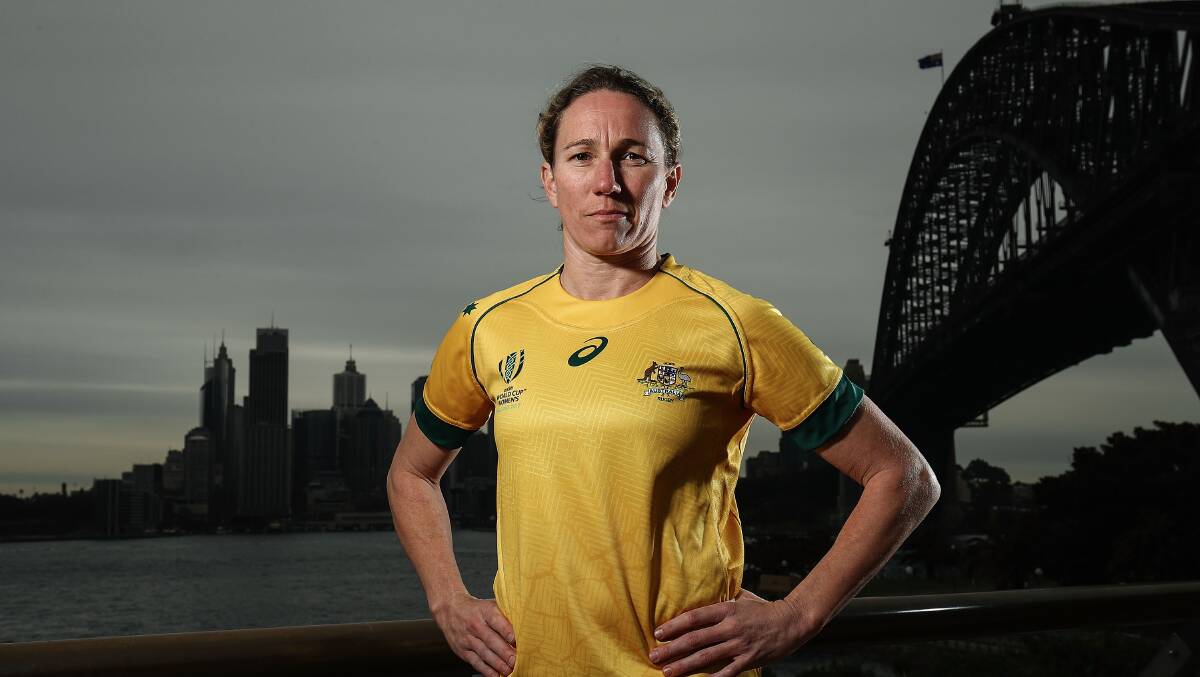 Wallaroos legend Ashleigh Hewson has joined the Brumbies for the 2022 Super W season. Picture: Getty