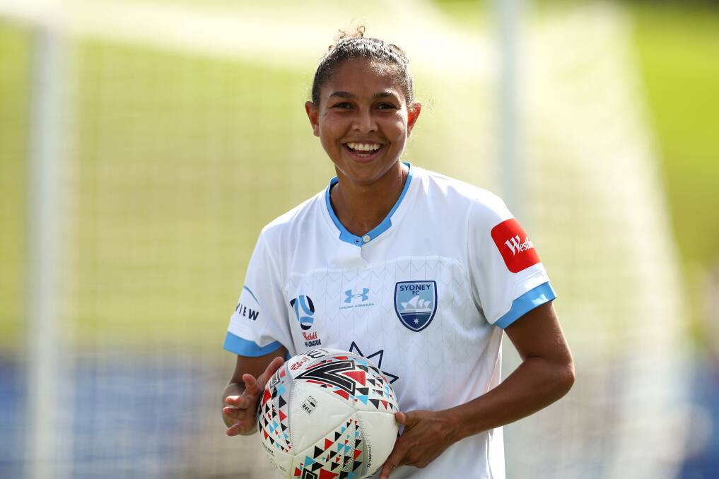 Canberra United's newest signing Allira Toby. Picture: Getty