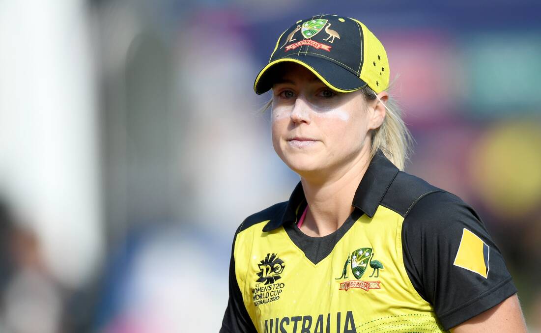 Australian coach Matthew Mott thinks Ellyse Perry (could be the greatest women's cricketer of all time. Picture: Morgan Hancock