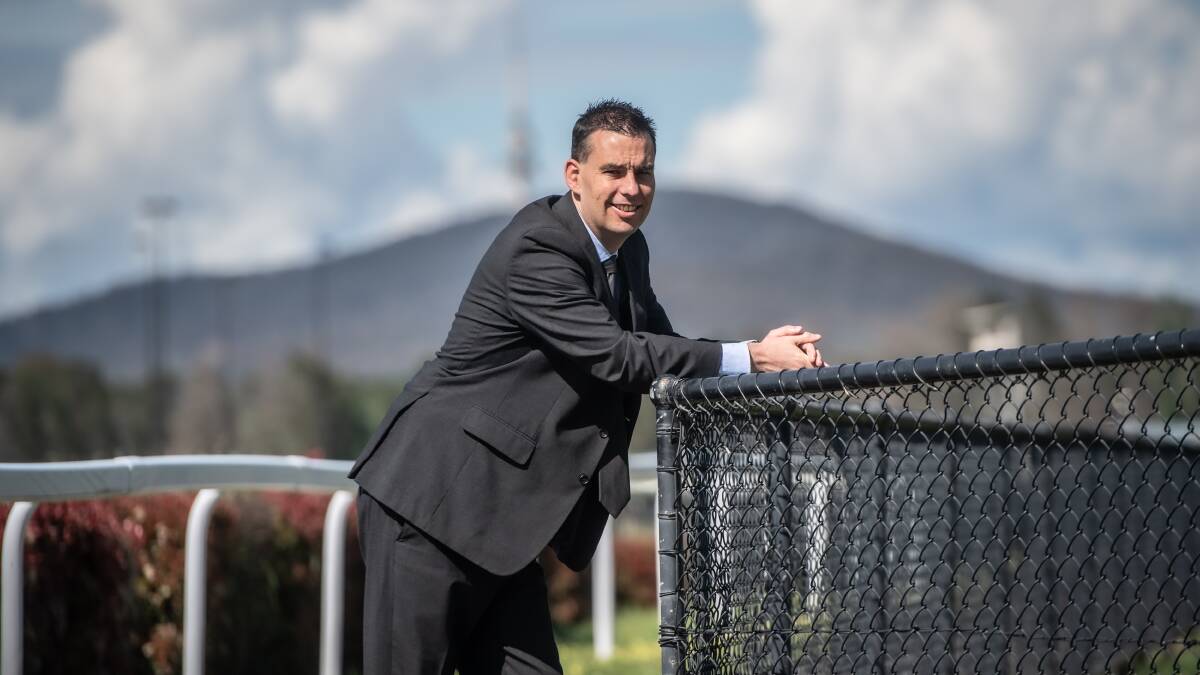 Canberra Racing Club chief Andrew Clark. Picture: Karleen Minney