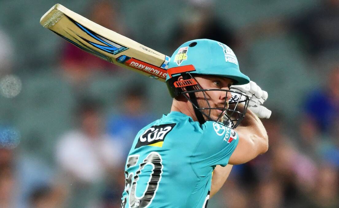 Brisbane Heat superstar Chris Lynn has relinquished the captaincy ahead of this year's Big Bash. Picture: Getty