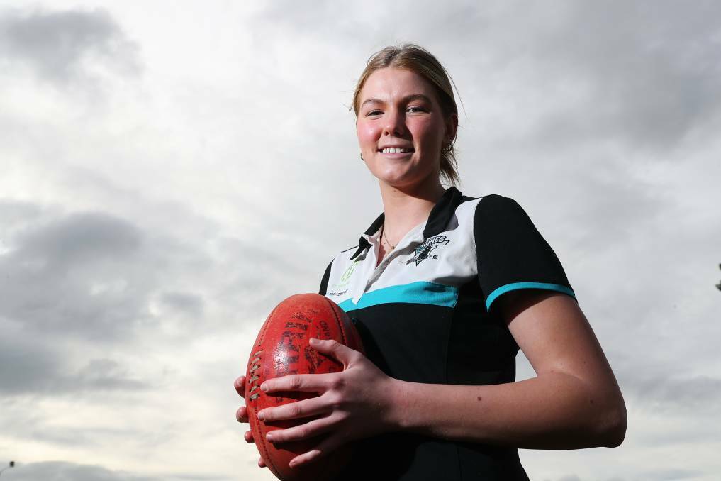 Belconnen Magpie Ally Morphett has been drafted into the GWS AFL Women's team. Picture: Emma Hillier