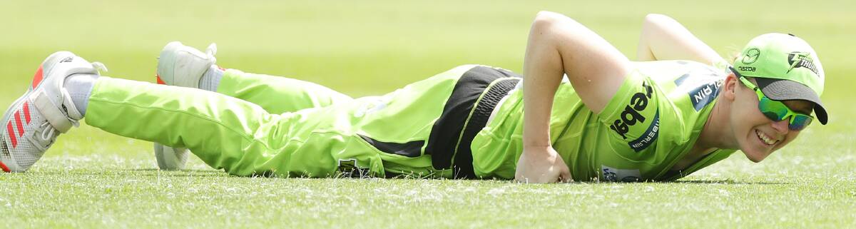 Heather Knight has been a huge addition for the Sydney Thunder this season. Picture: Getty Images