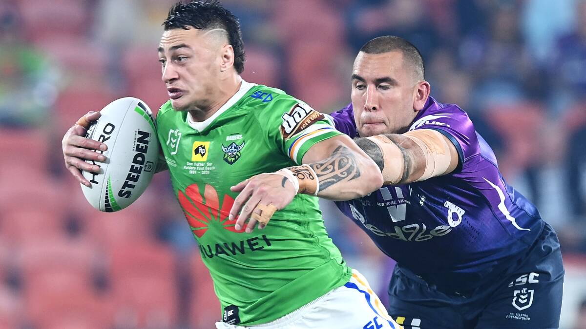 Charnze Nicoll-Klokstad said last year's NRL bubble created a huge strain on players. Picture: Getty
