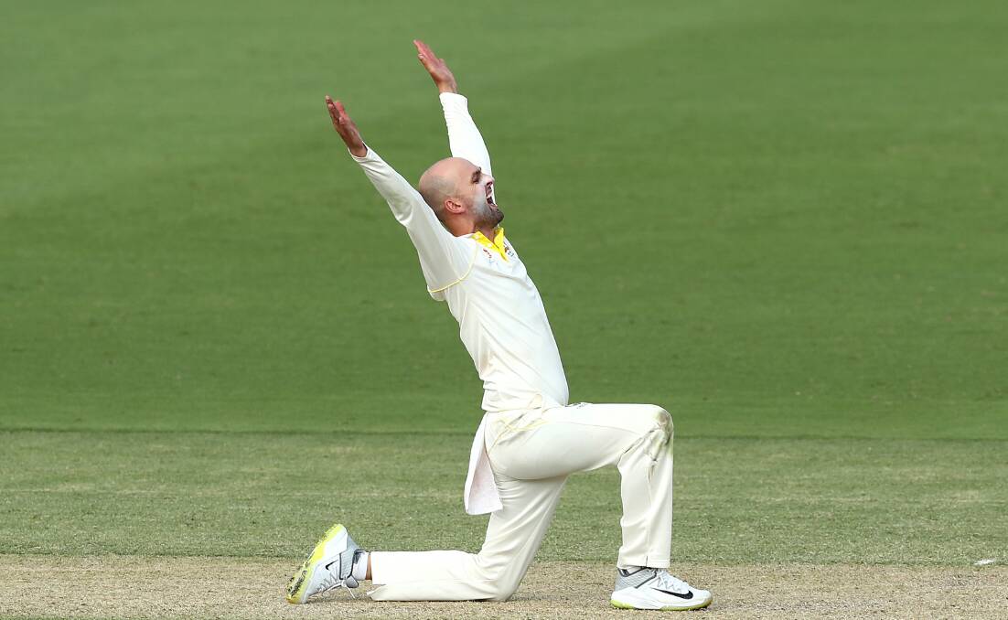 Nathan Lyon is expecting a strong England side to tour Australia for this summer's Ashes. Picture: Getty