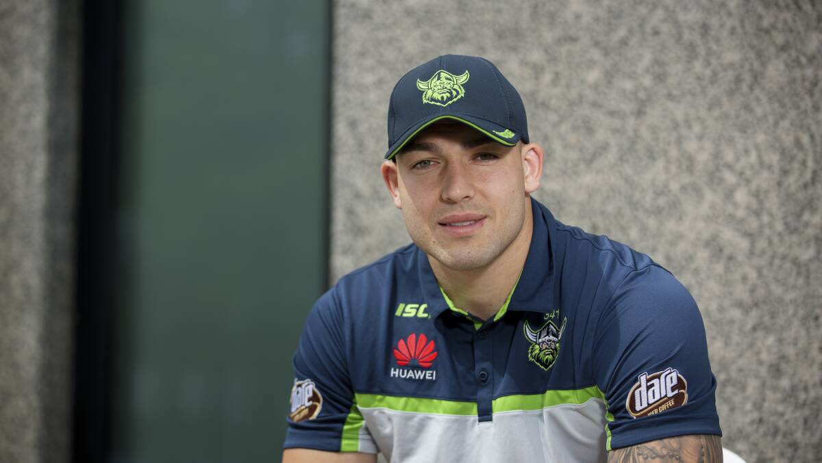 Nick Cotric is on the verge of a Raiders return. Picture: Sitthixay Ditthavong