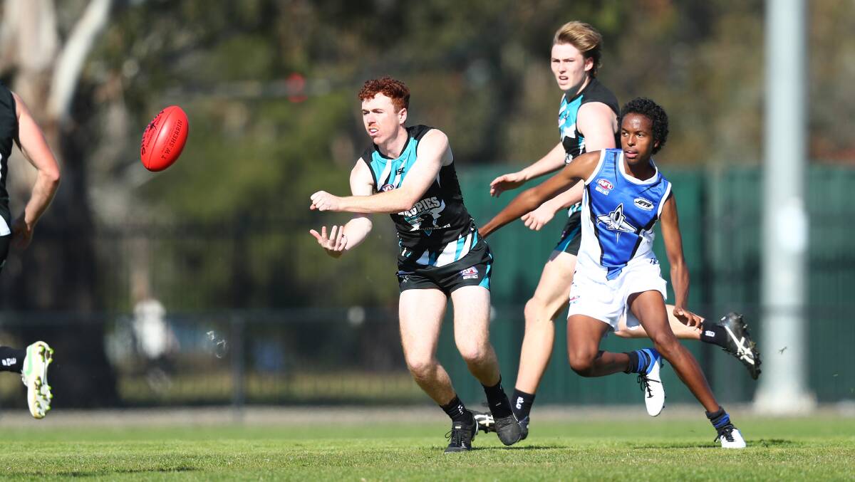 Oscar Smyth played in Belconnen's thumping win over Gungahlin last weekend. Picture: Keegan Carroll