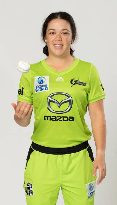 Lauren Smith is in her first season with the Sydney Thunder. Picture: Supplied.