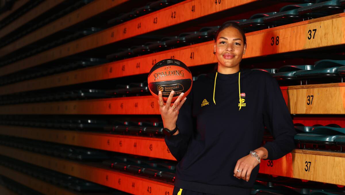 Liz Cambage withdrew from the Tokyo Olympics earlier this week. Picture: Getty Images