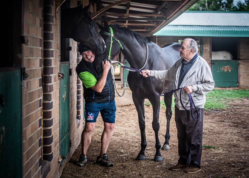 Joe and Frank Cleary are Queanbeyan horse racing icons. Picture: Karleen Minney