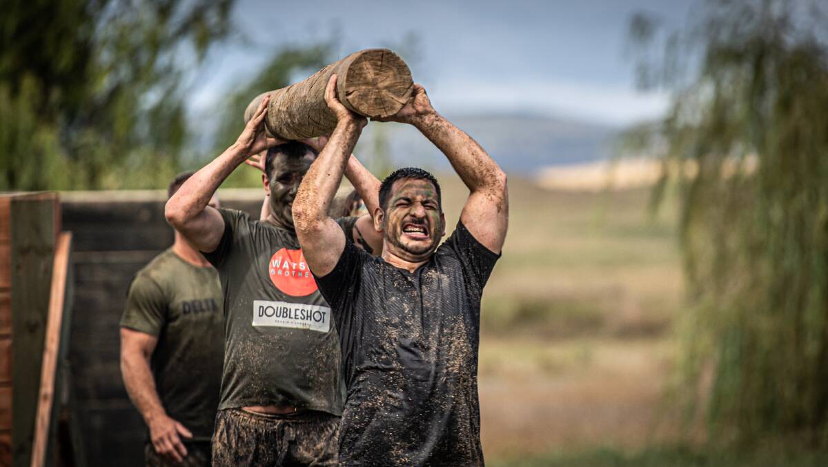 Recruit number 11 Aaron Hazelton has raised almost $20,000 for the Terry Campese Foundation. Picture: Karleen Minney 
