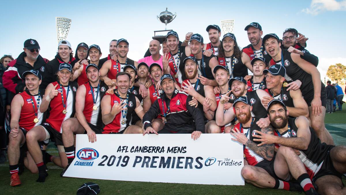 Ainslie are shooting for a fifth-straight AFL Canberra premiership. Picture: Elesa Kurtz.