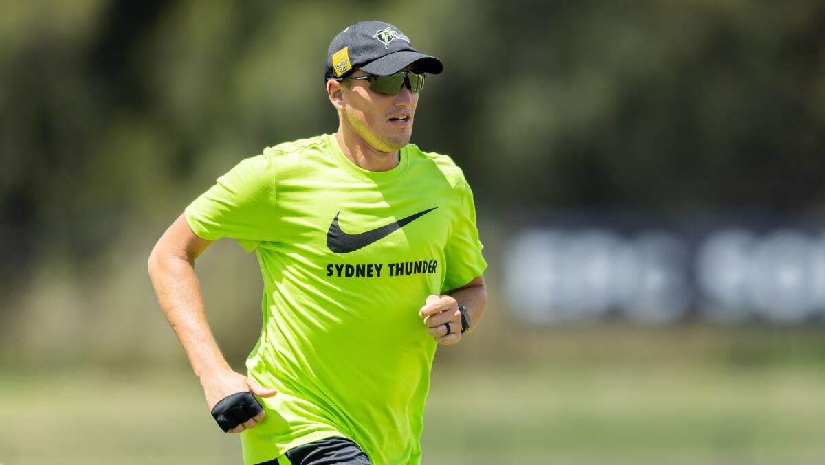 Sydney Thunder quick Chris Tremain has linked back up with coach Trevor Bayliss this summer. Picture: Sitthixay Ditthavong
