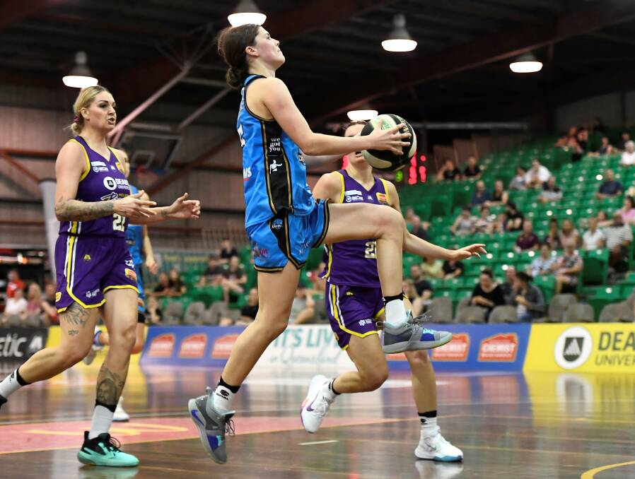 Rookie Jade Melbourne dominated for the Capitals on Wednesday night. Picture: Getty