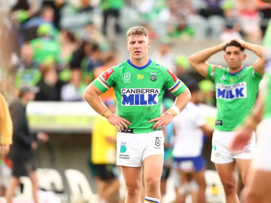 George Williams has been granted an early release by the Canberra Raiders. Picture: Keegan Carroll