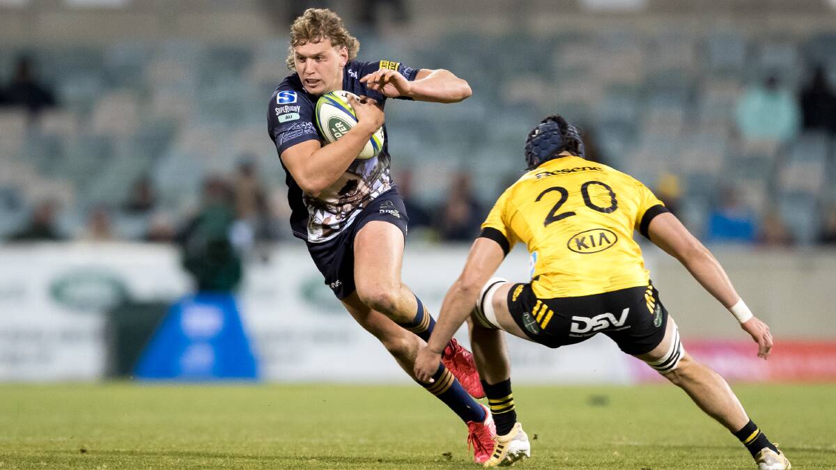 Bayley Kuenzle will play his last game for the Brumbies on Friday night. Picture: Sitthixay Ditthavong