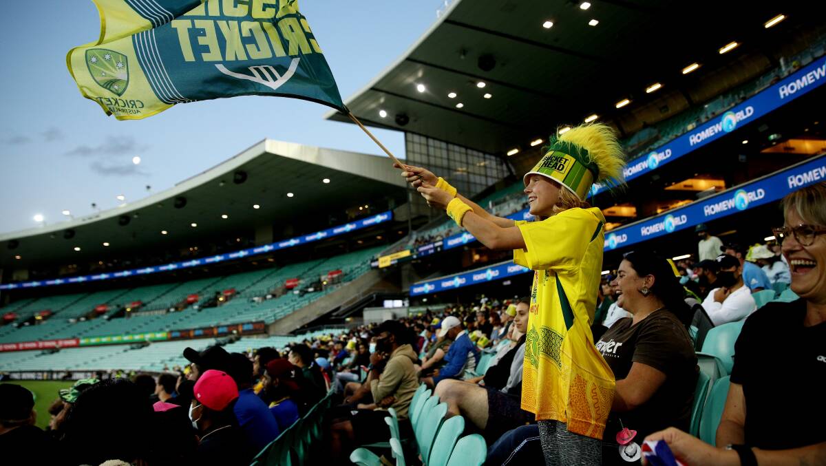 Barely 6000 fans turned out to watch Sunday's super-over thriller between Australia and Sri Lanka. Picture: Getty