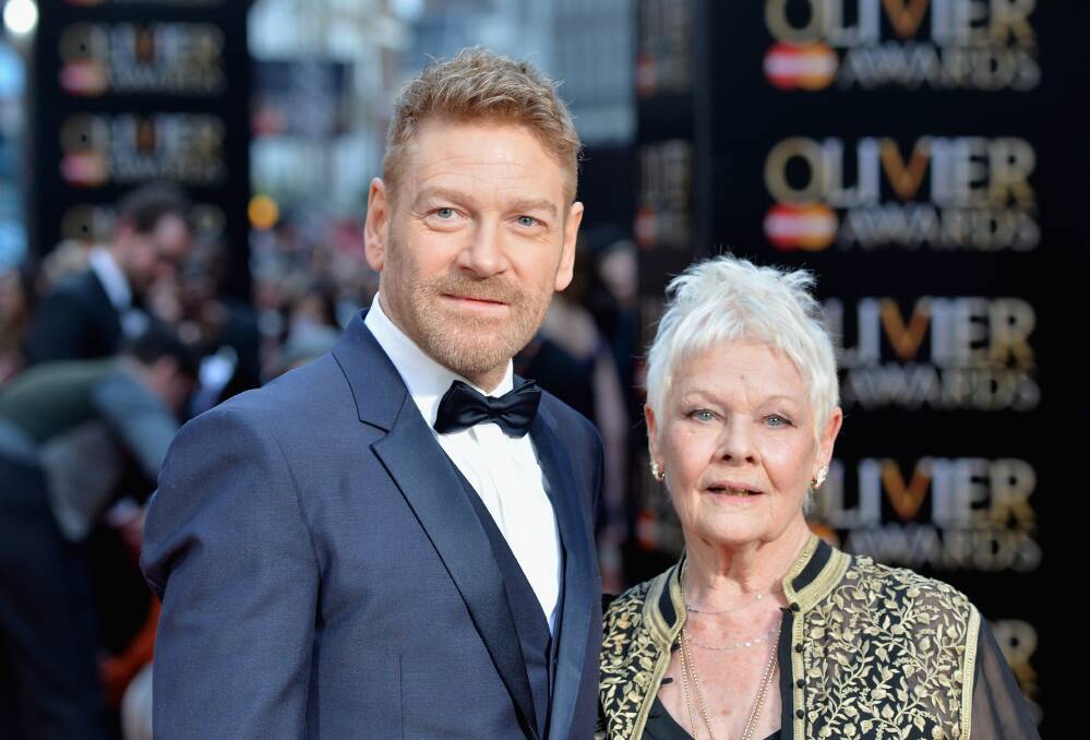 Mutual fan club - Kenneth Branagh and Dame Judi Dench. Picture: Getty Images