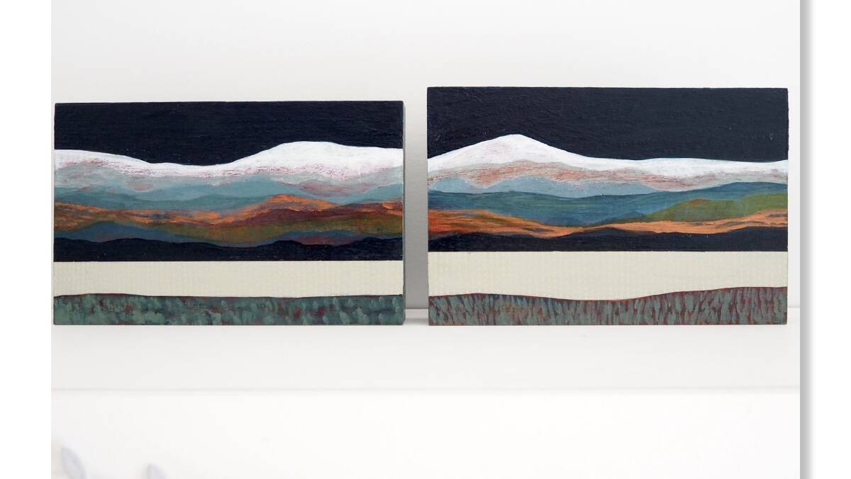Sue Wearne's Canopy I and II. $250 each. galleryofsmallthings.com