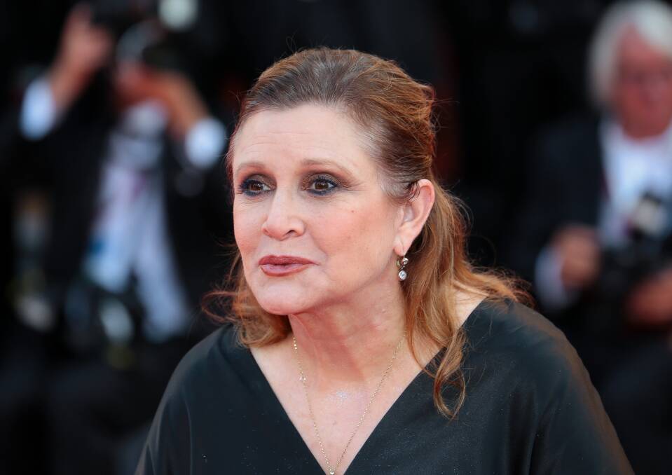 For Carrie Fisher, there was strength in weakness. Picture: Shutterstock