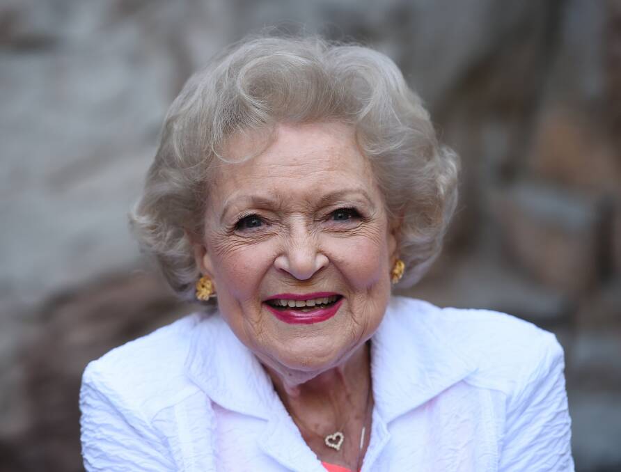 The inimitable Betty White. Picture: Getty Images