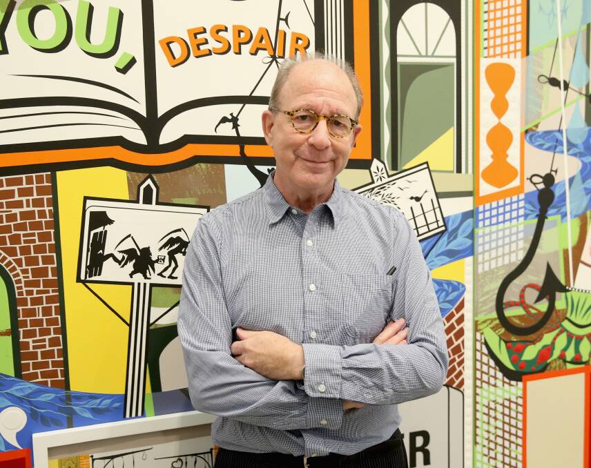 Bestselling author and art critic Jerry Saltz. Picture Getty Images