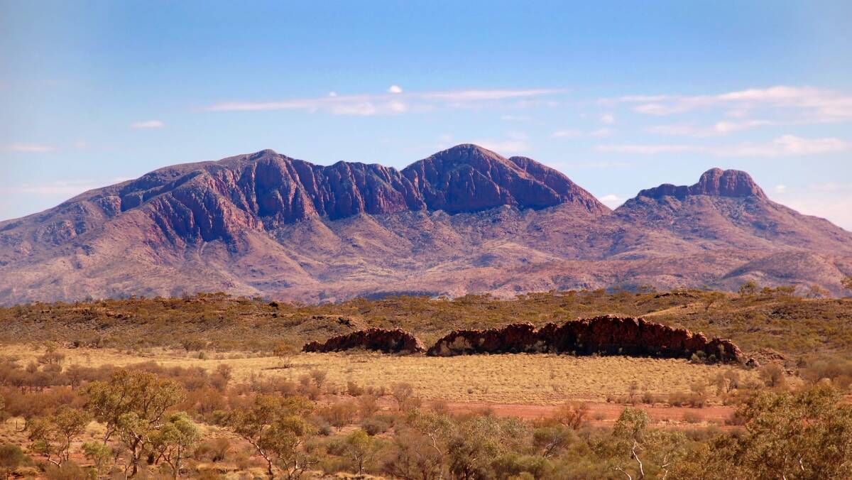 The Flinders Range in South Australia - the location which inspired Fiona McFarlane to write her latest book. Picture Shutterstock