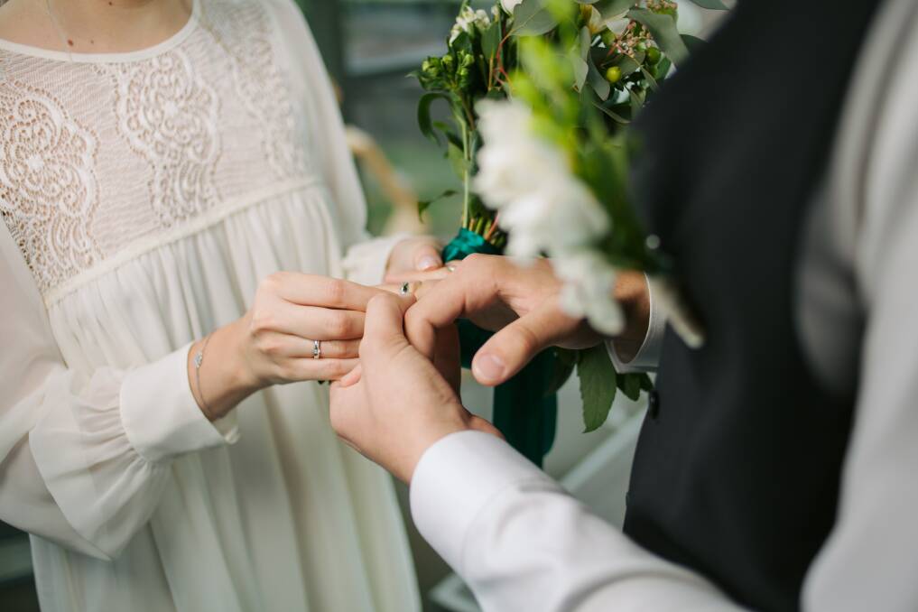 Unlike in the movies, there's no chance of a quickie registry wedding in Canberra. Picture: Shutterstock