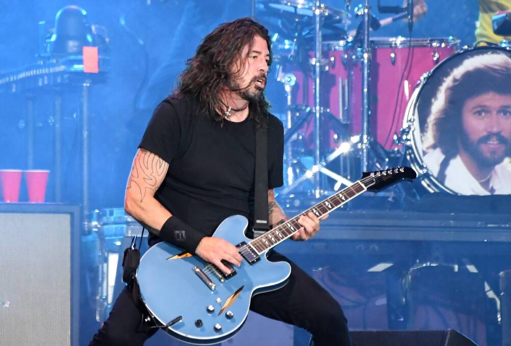 Dave Grohl, life member of the rock 'n' roll fraternity. Picture: Getty Images