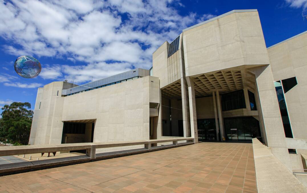 The National Gallery of Australia is now 40 years old. Picture by Katherine Griffiths