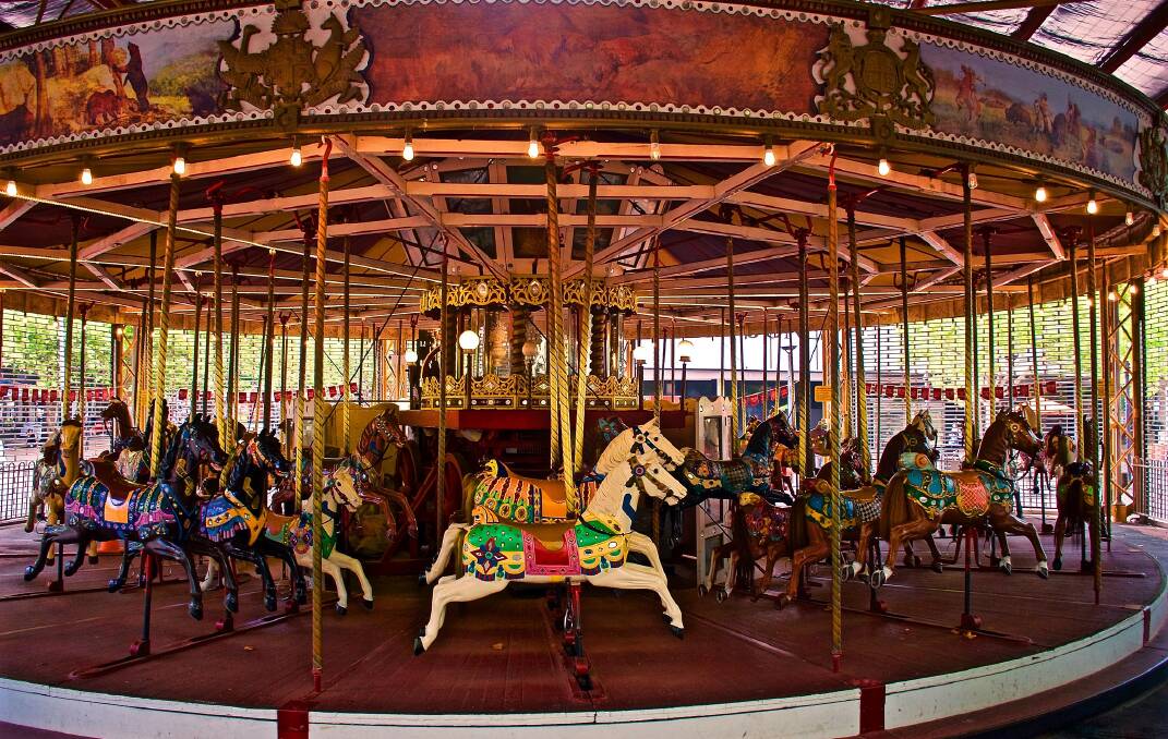In all its glory, the Civic merry-go-round. Picture: Graham Hine