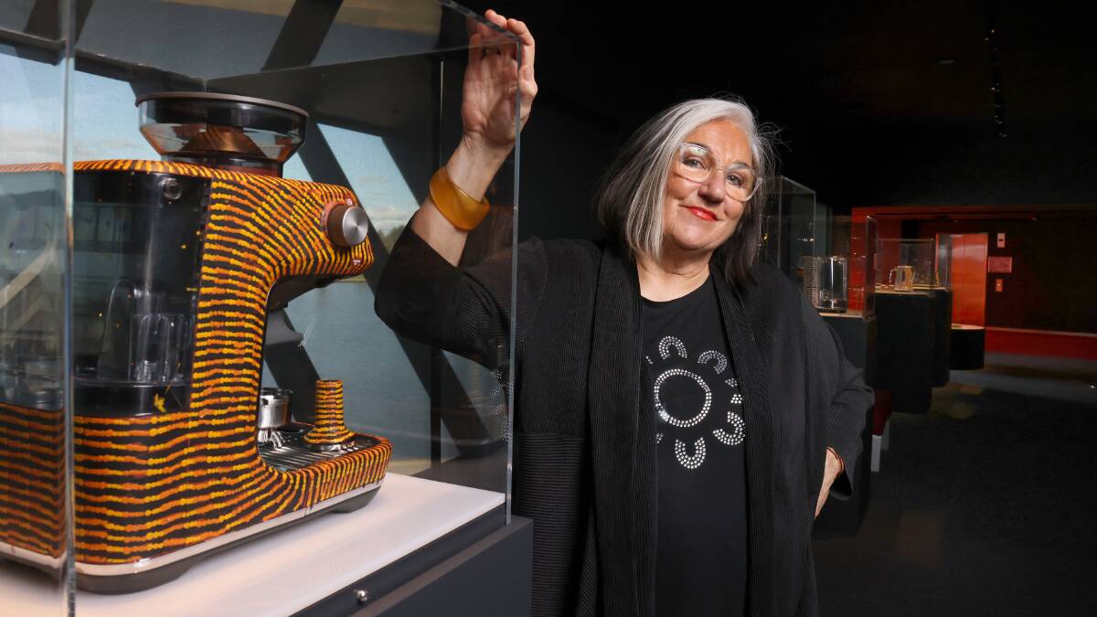 Margo Neale, Curator of the Aboriginal Culinary Journey exhibition at the National Museum of Australia. Picture: James Croucher