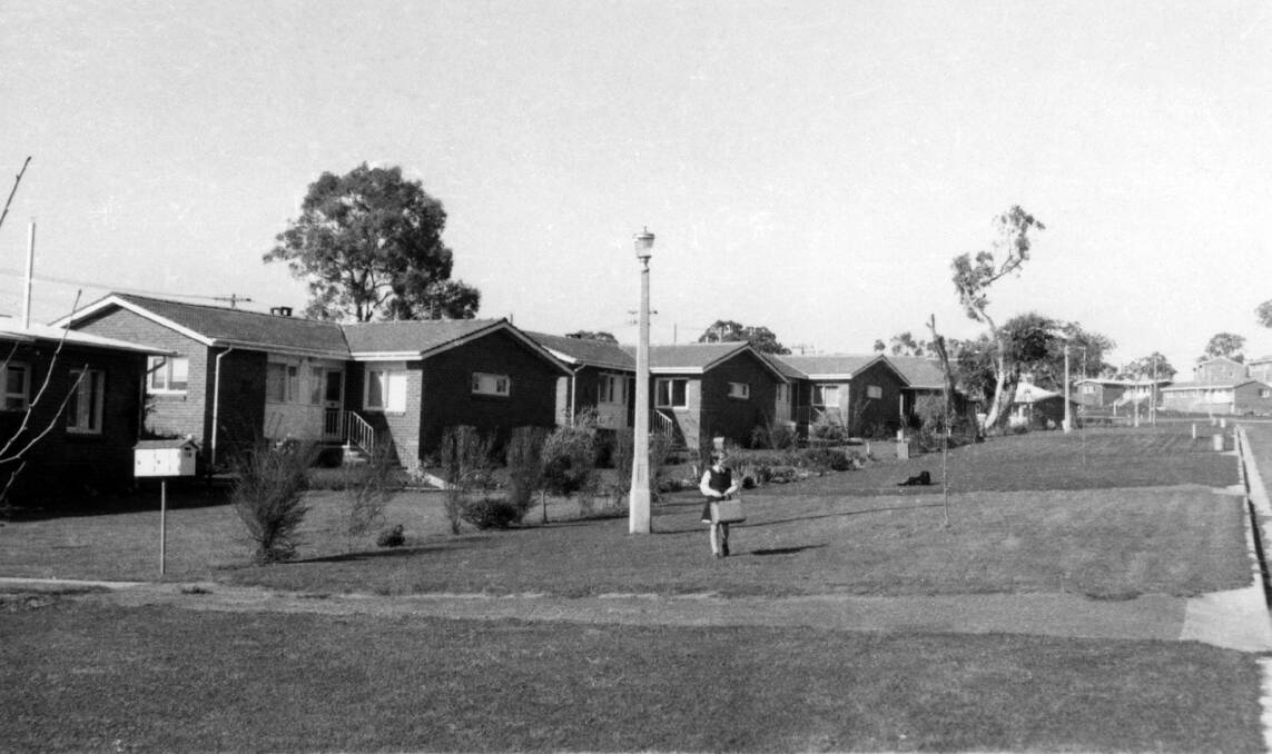 Blamey Crescent, Campbell, in 1961. Picture: ArchivesACT