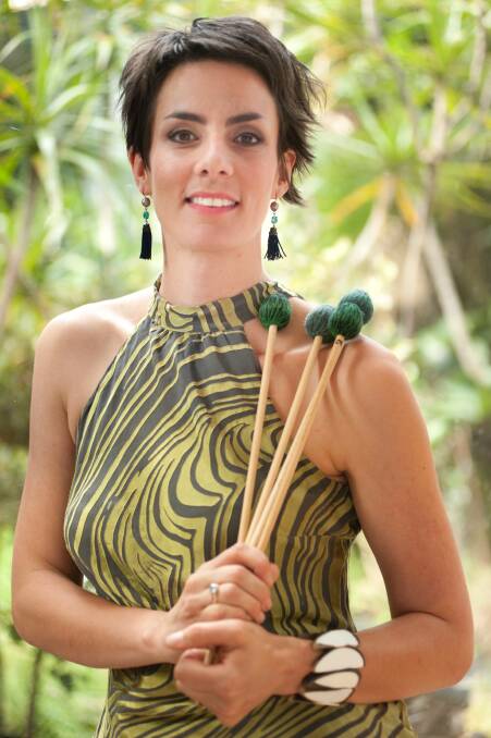 As a female percussionist, Ensemble Offspring artistic director Claire Edwards has been a trailblazer for her instrument. Picture: Supplied