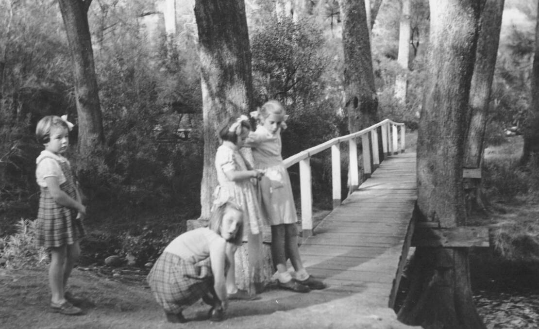 Images from The Canberra Album, like Bridge to the Cotter Trout Hatchery, painted the capital as a picturesque and modern place to raise a family. Picture: ANU Archives