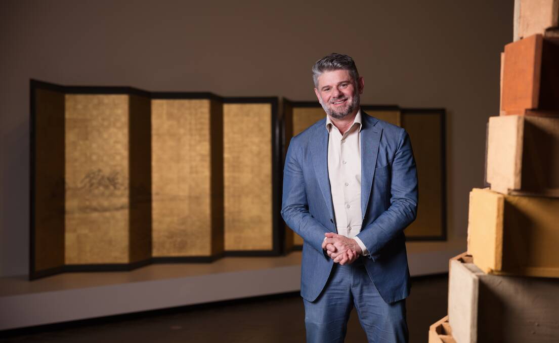 National Gallery of Australia director Nick Mitzevich can't wait to share the collection with regional Australia. Picture by Sitthixay Ditthavong