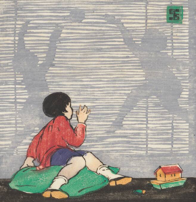 Ethel Spowers, The bamboo blind, 1926. 