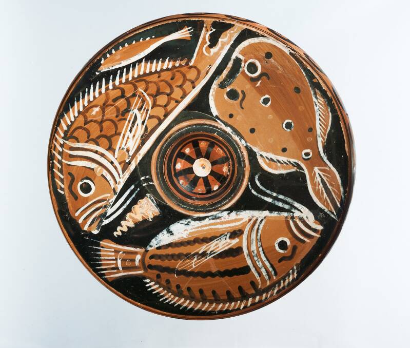 The Apulian red figure fish plate will also remain on display at the ANU Classics Museum. 