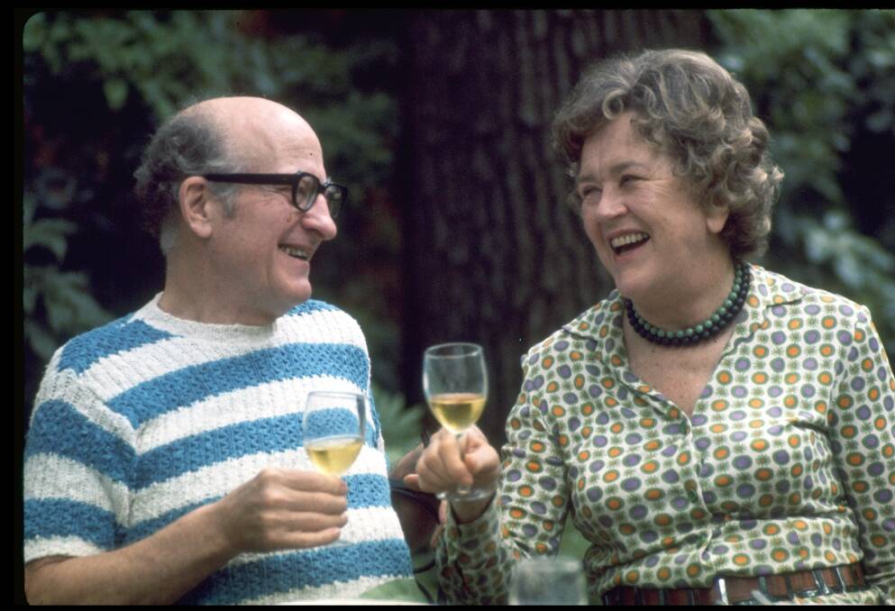 Paul Child and Julia Child - a feminist romance. Picture: Getty Images