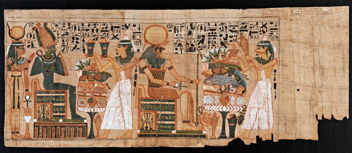 Book of the Dead of Padikhonsu, 21st Dynasty, 1076-944 BCE.