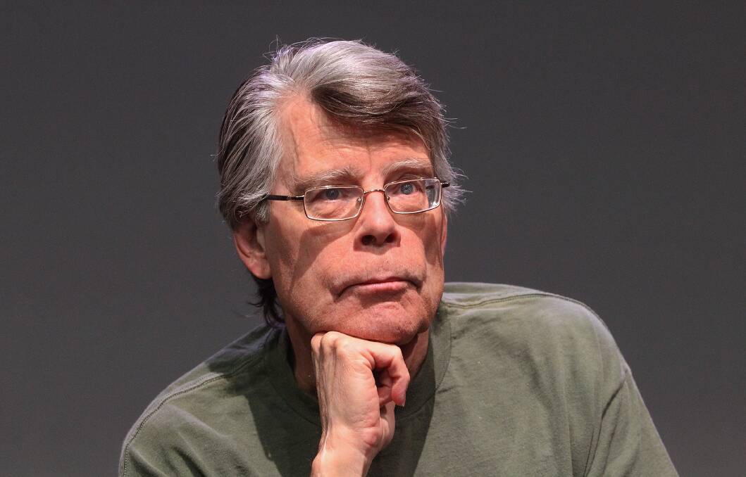 Stephen King: Not a horror writer. Picture: Getty Images
