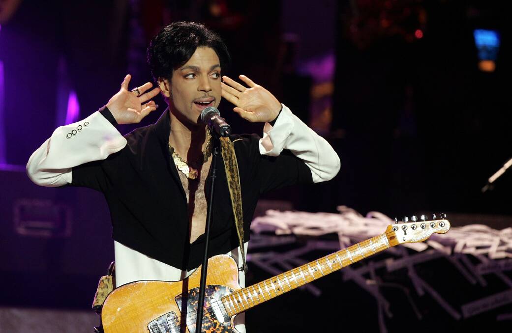 Prince performing in 2005. Picture: Getty Images