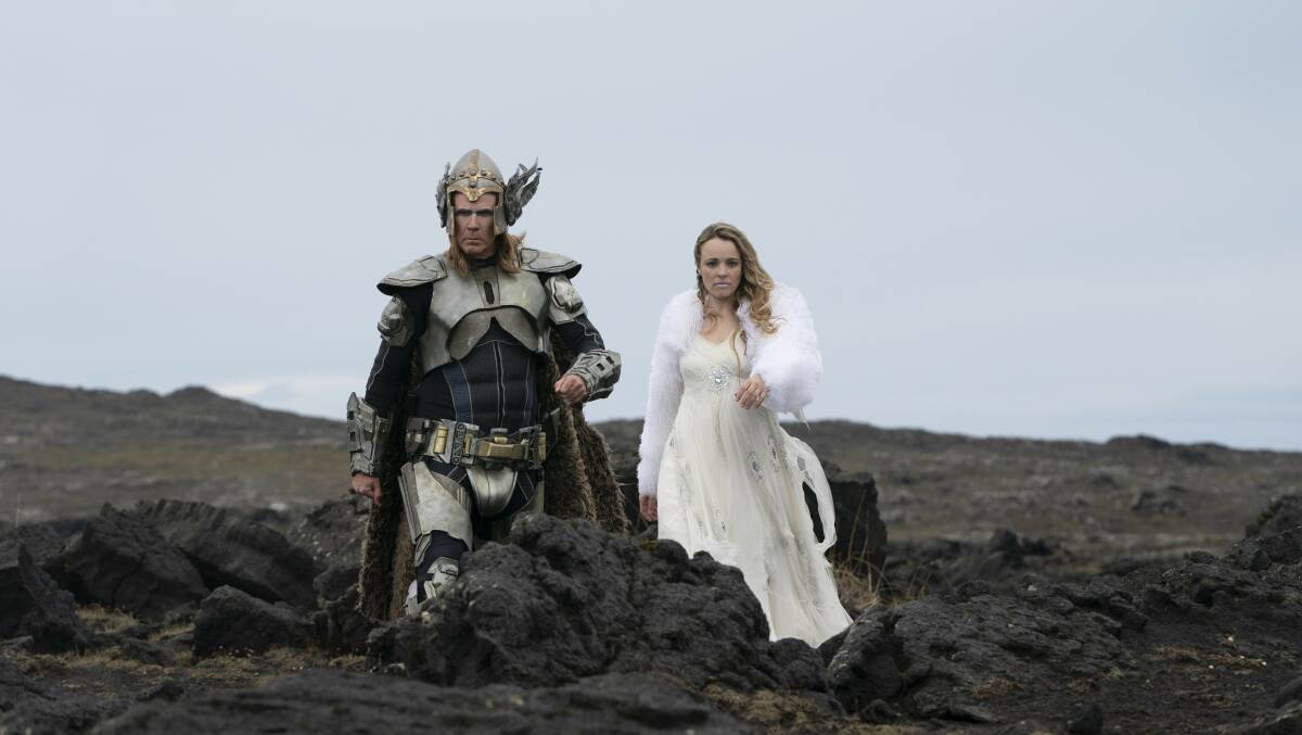 Will Ferrell and Rachel McAdams give it their all in Eurovision Song Contest: The Story of Fire Saga. Picture: Netflix