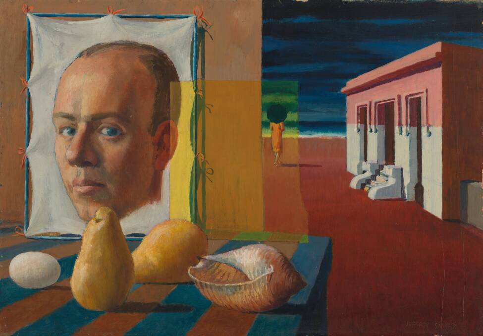 Jeffrey Smart, Self portrait, Procida, 1950-51