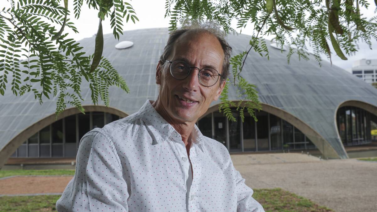 Director of the Canberra International Music Festival Roland Peelman. Picture: Graham Tidy